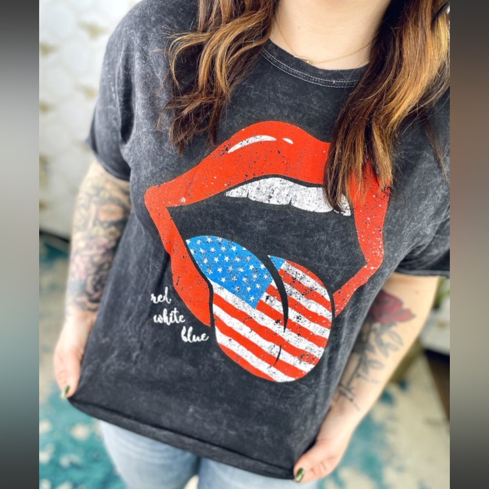 Red, White, and Blue Americana Shirt